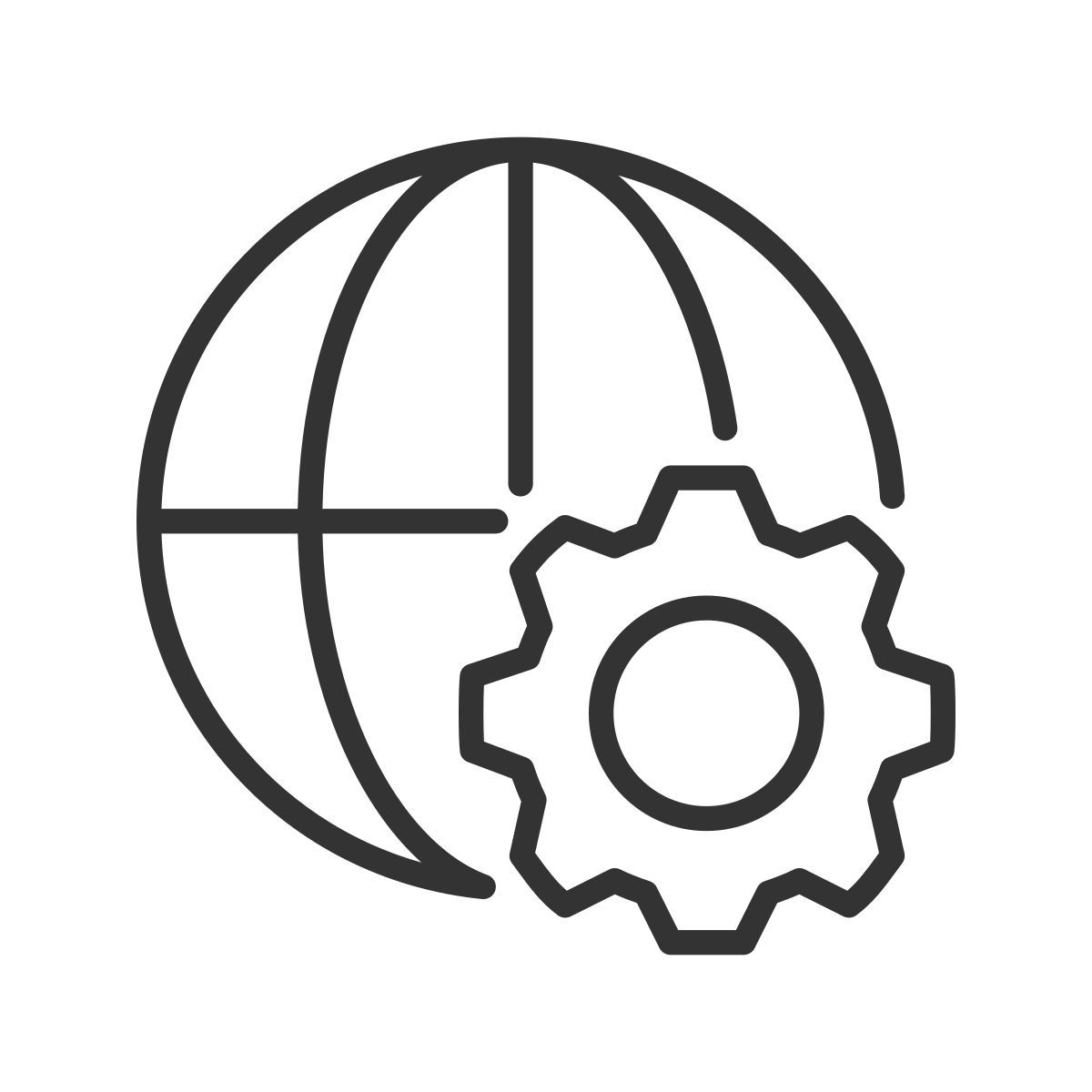 globalization process icon