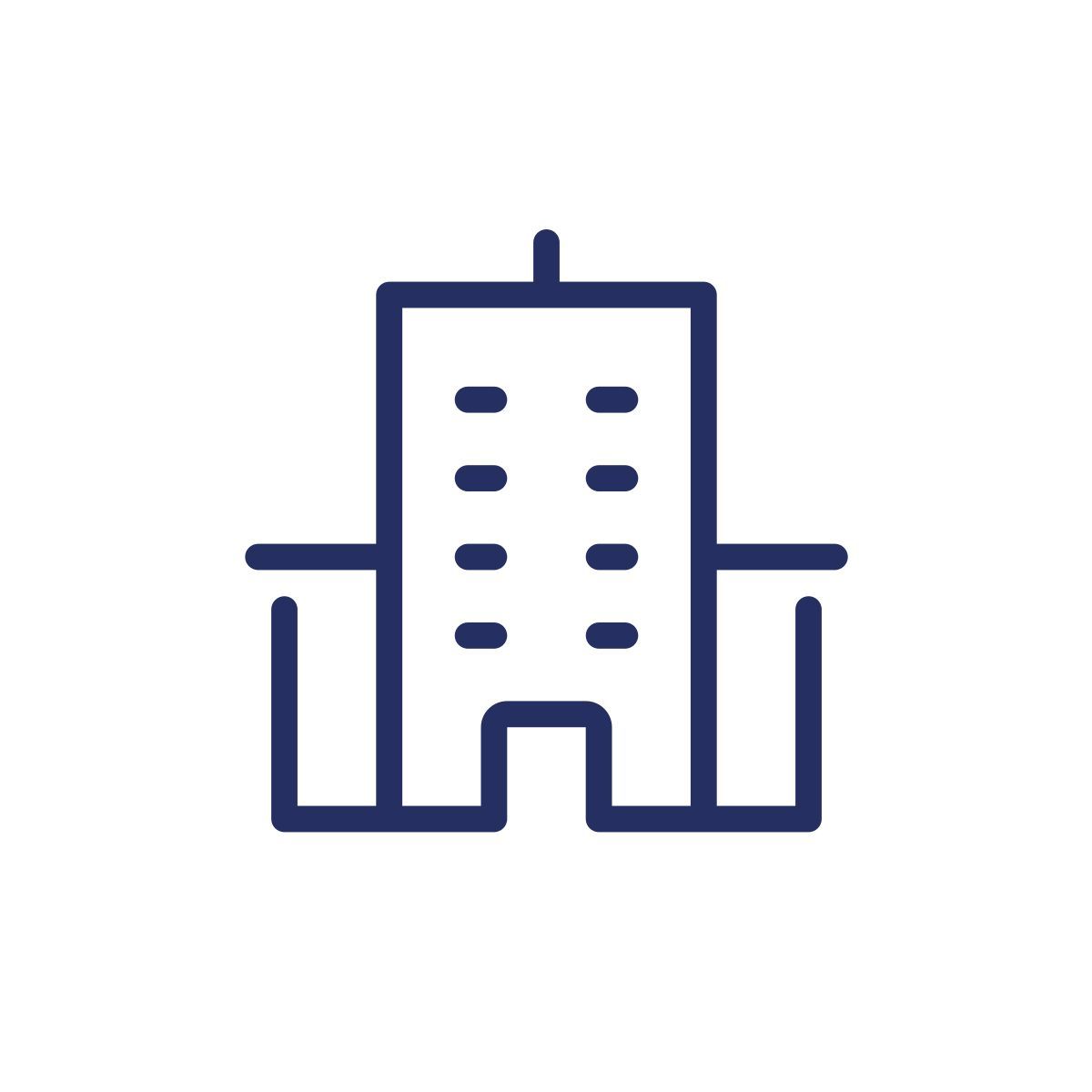 hospital building icon