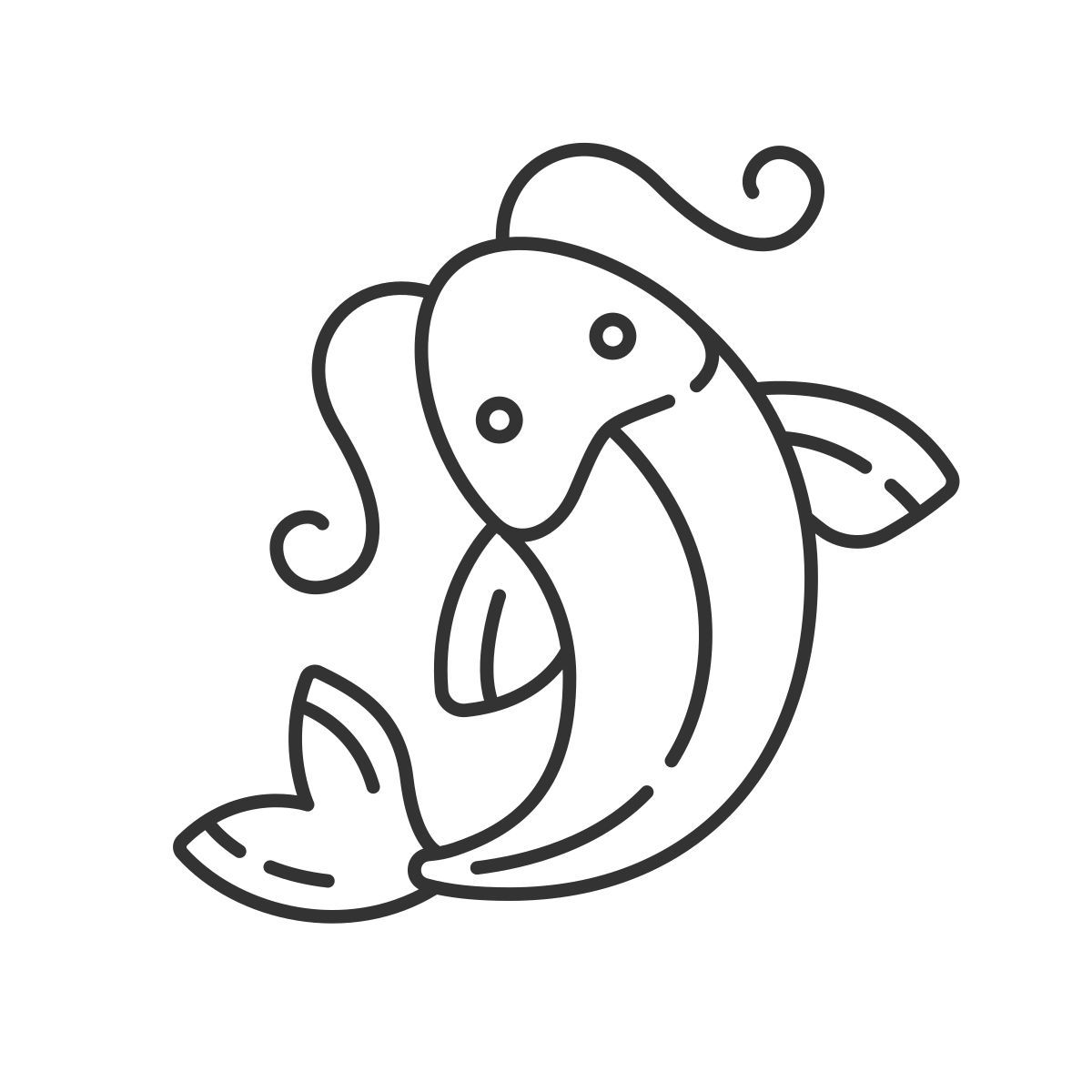koi fish icon