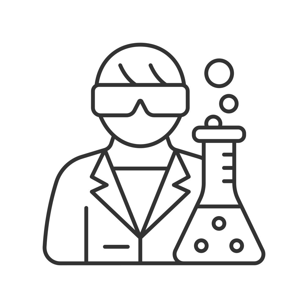 trabajador de laboratorio icon