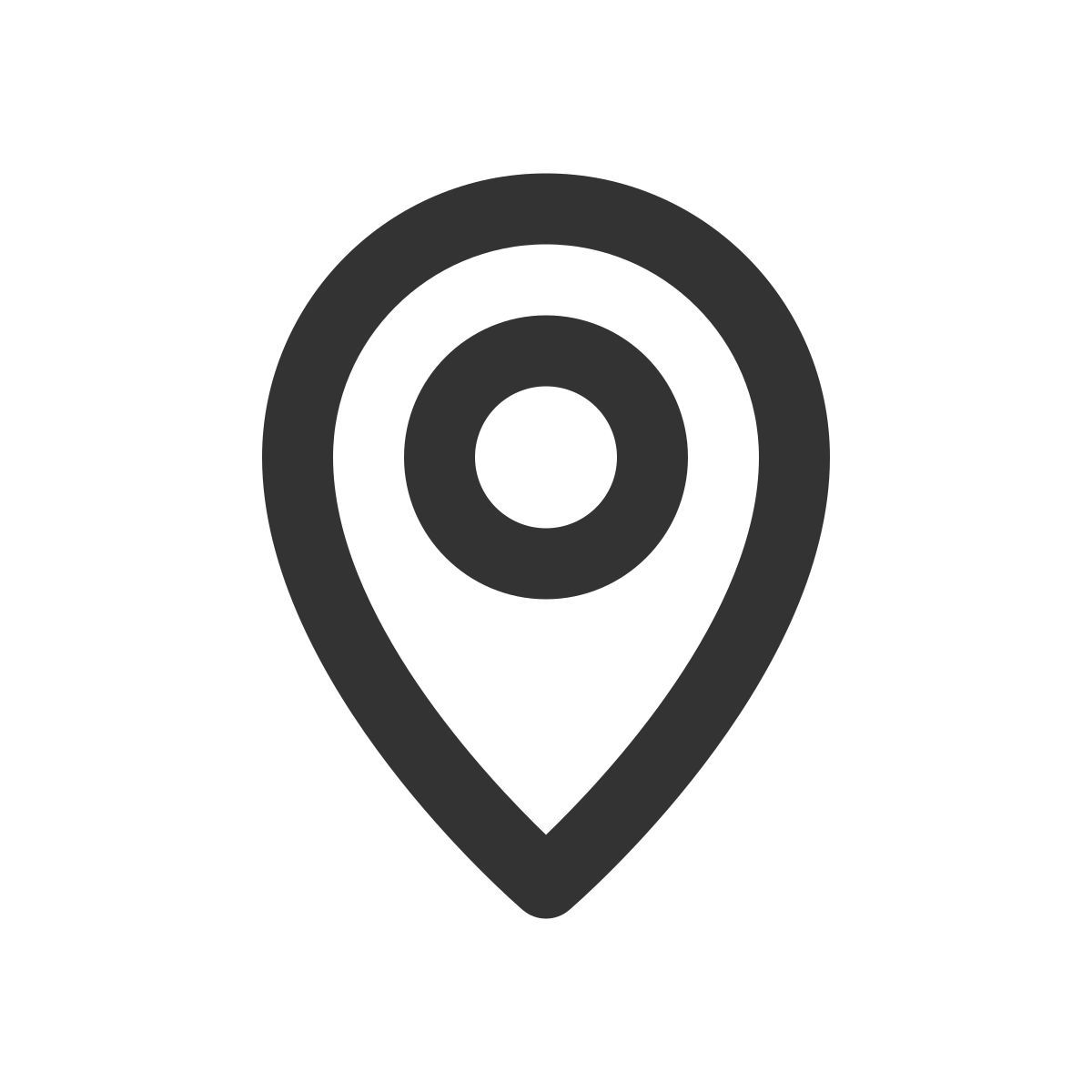 местоположение pin icon