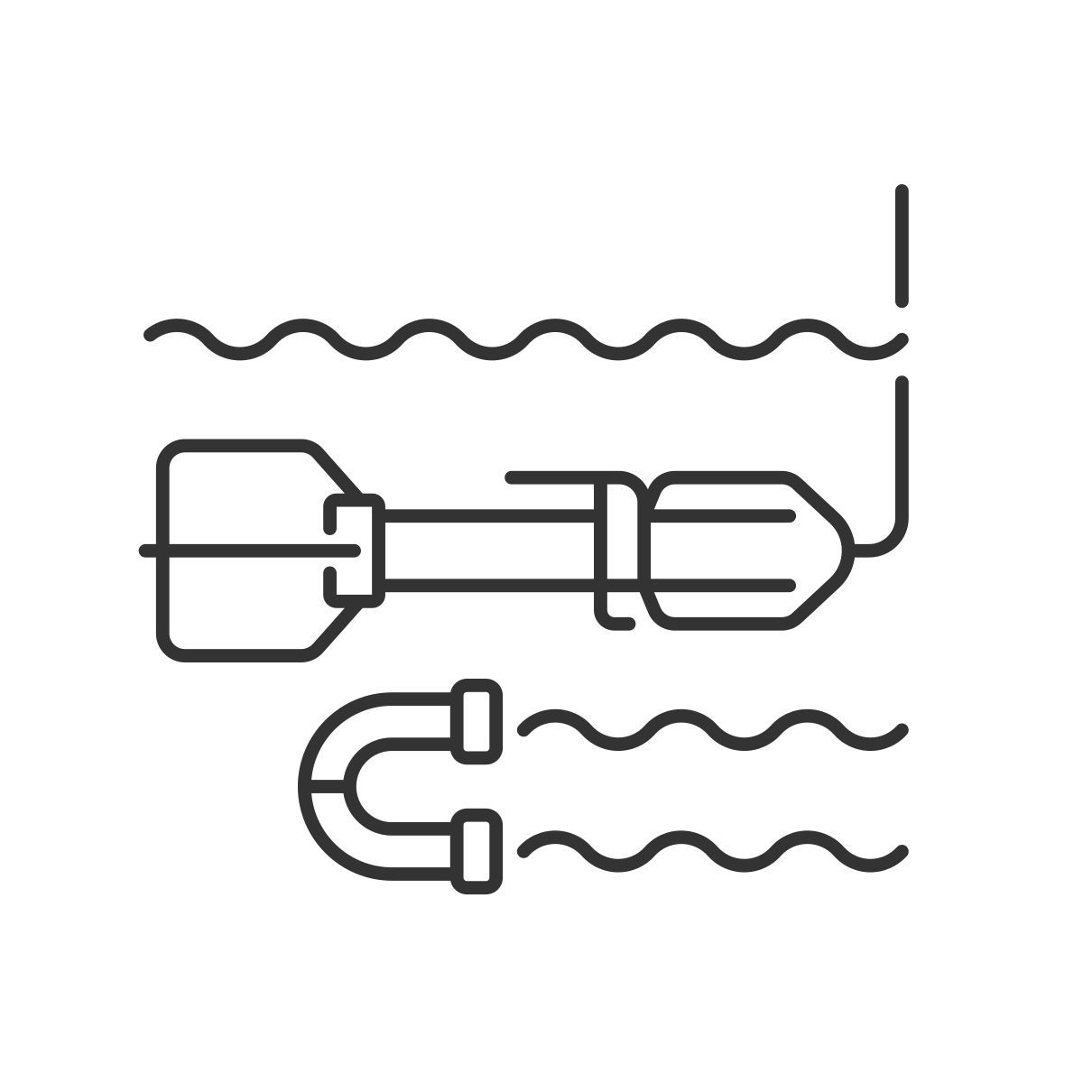marine magnetometer icon