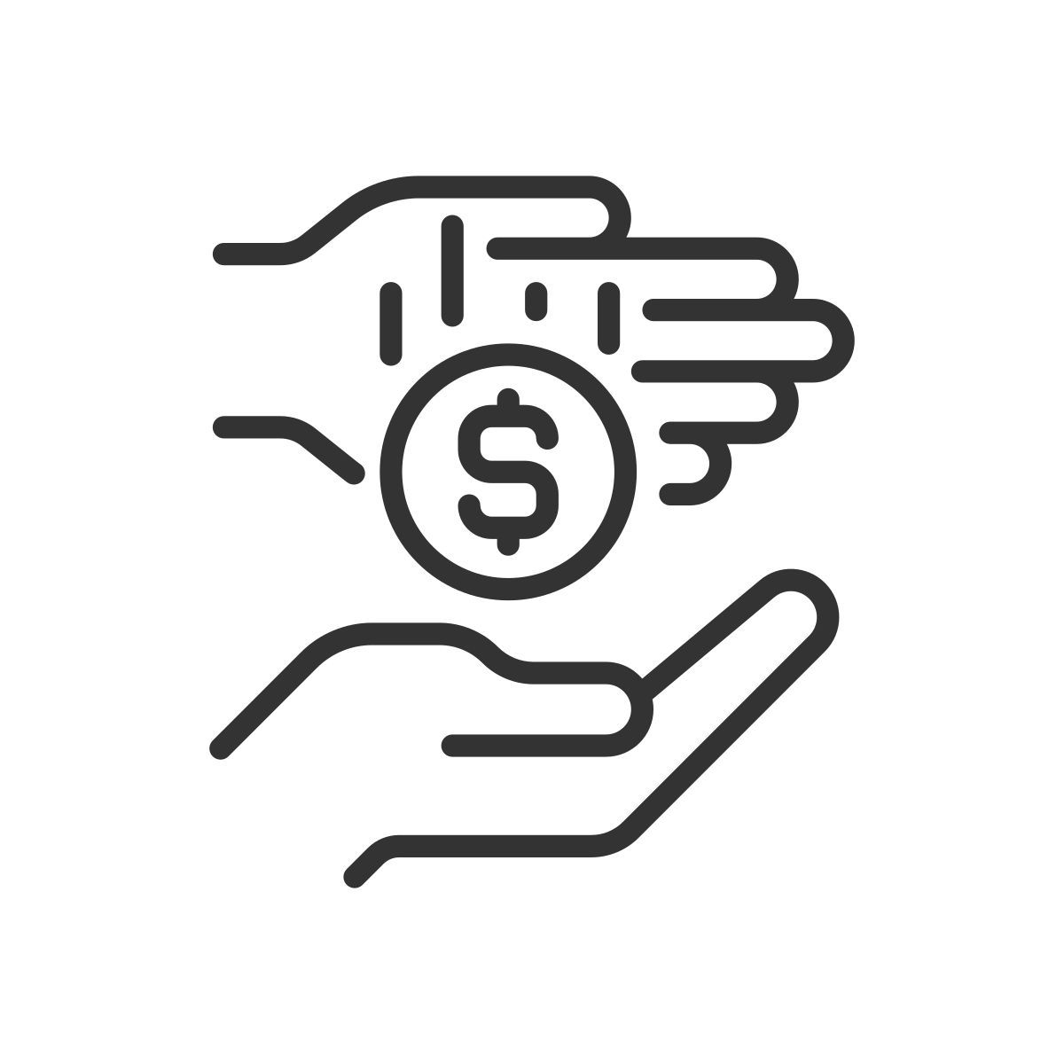 micro donation icon