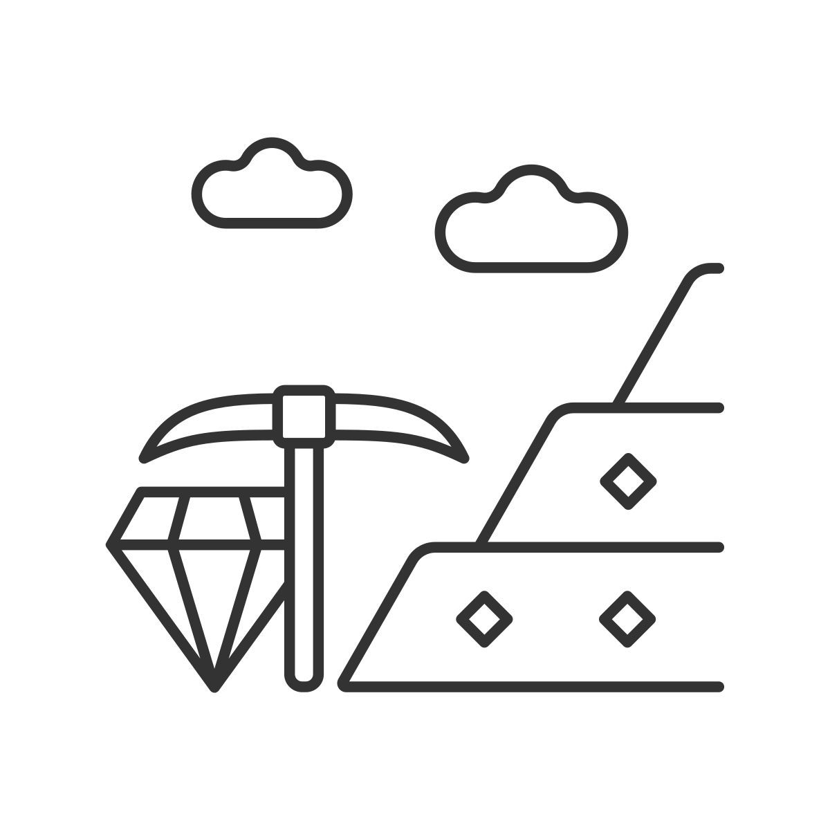 mining area icon