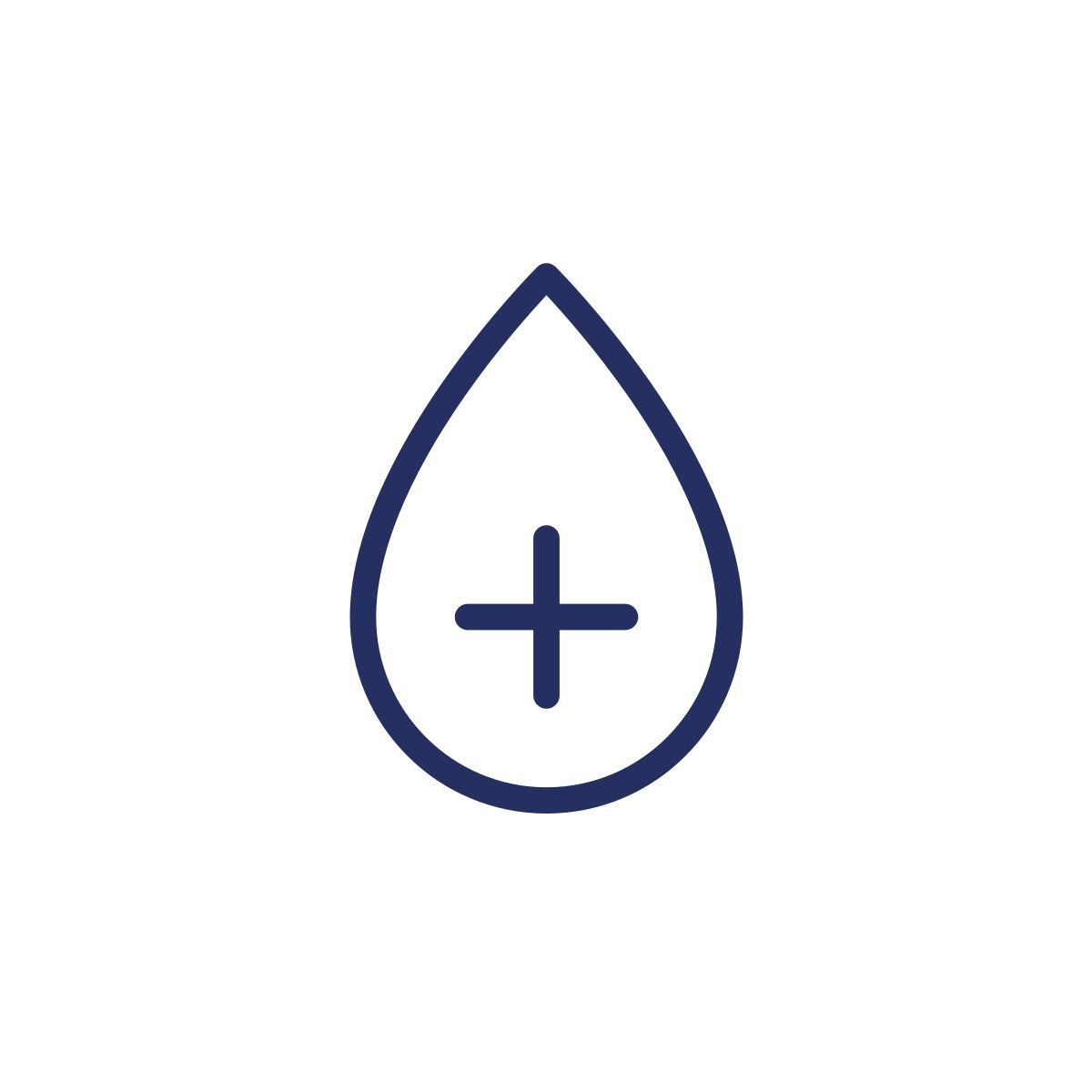 positive blood type icon