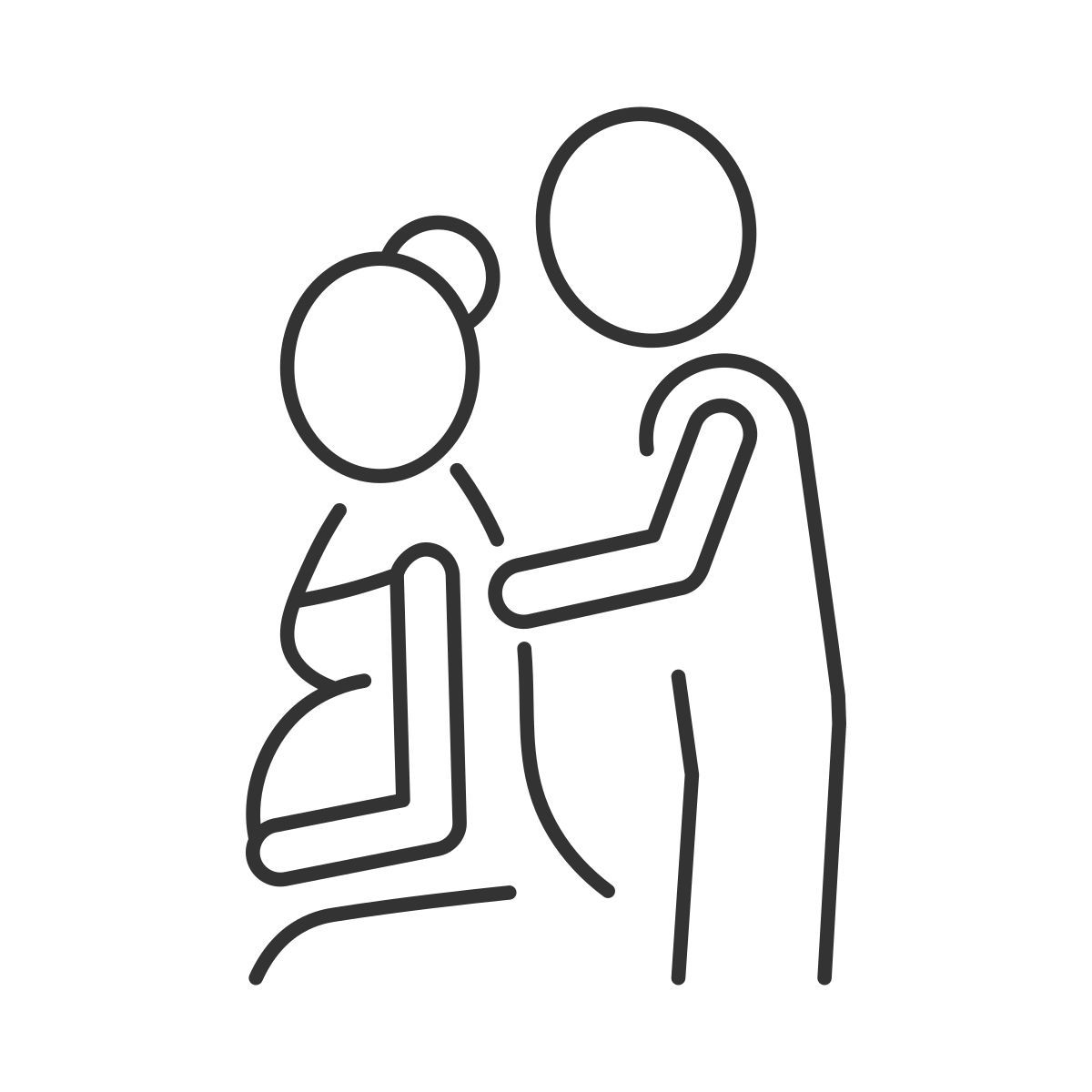 prenatal massage icon