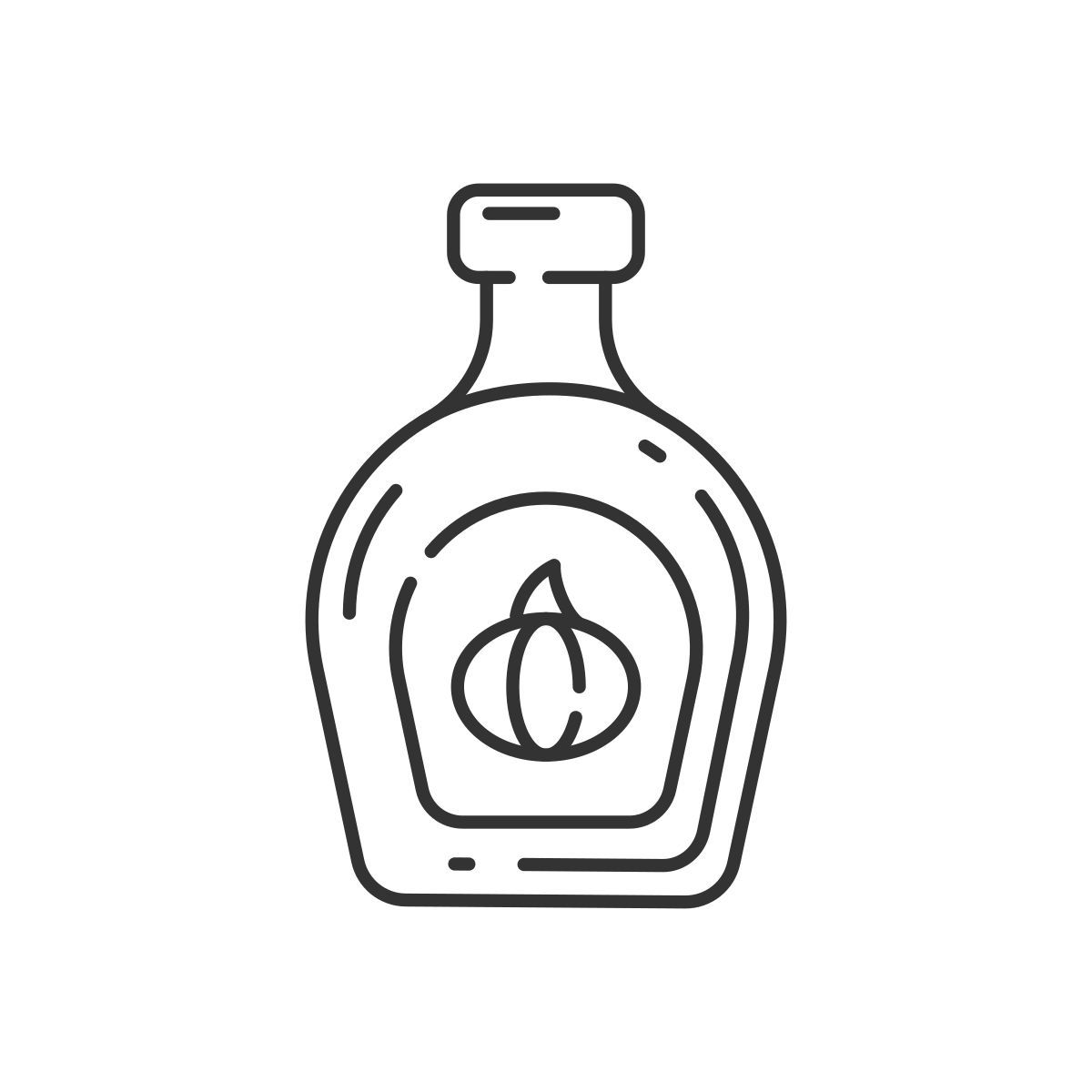 pumpkin syrup icon
