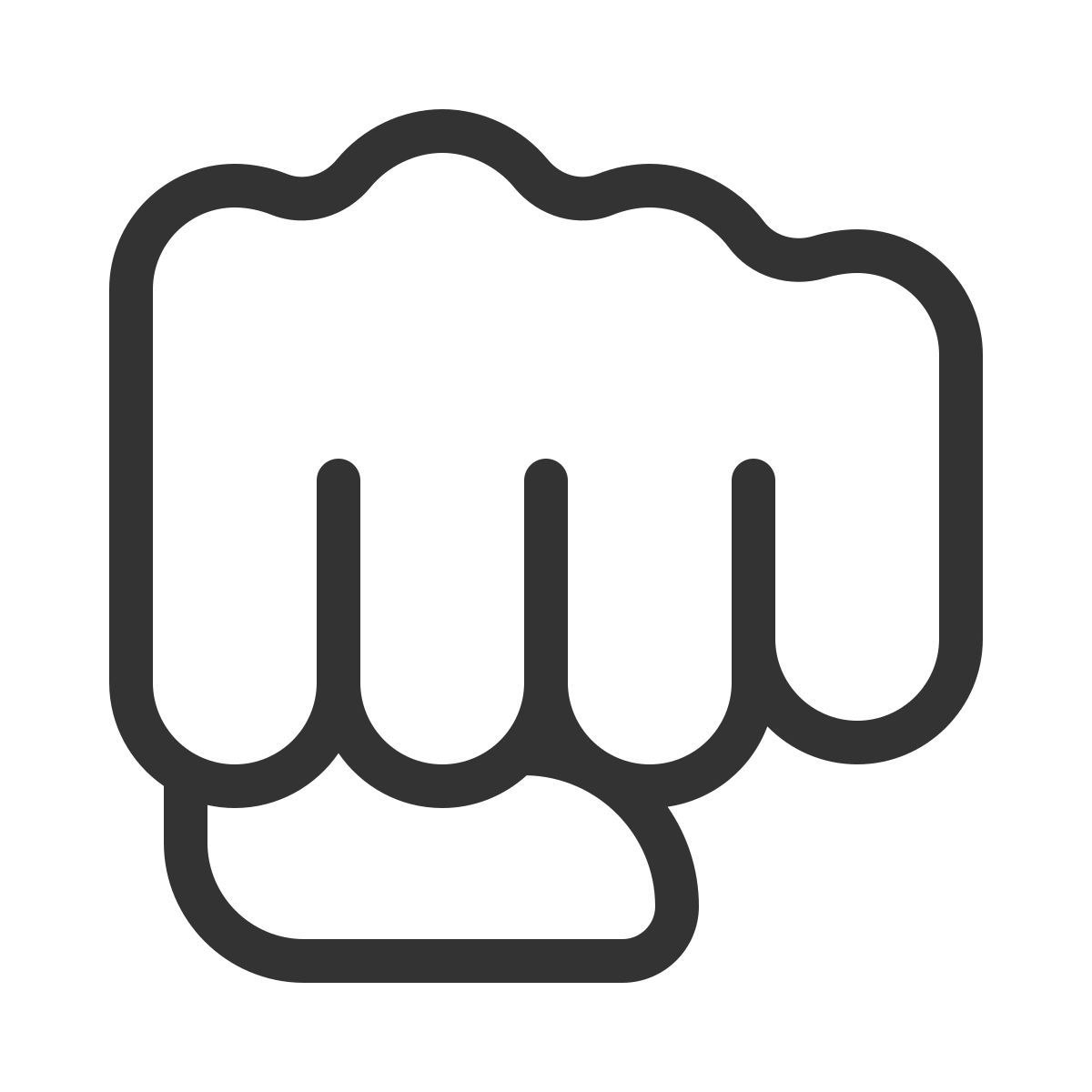 punching fist icon