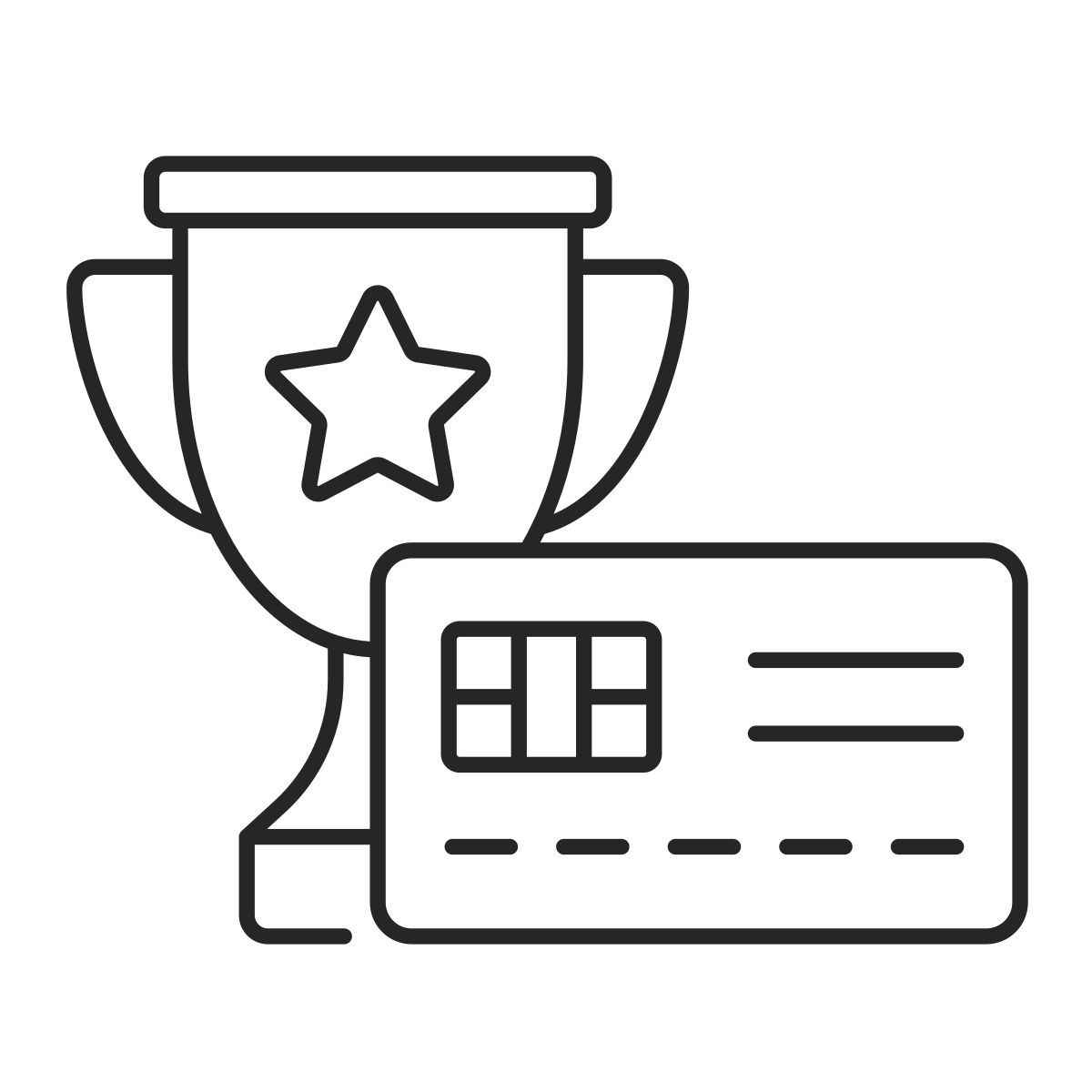 rewards credit card icon