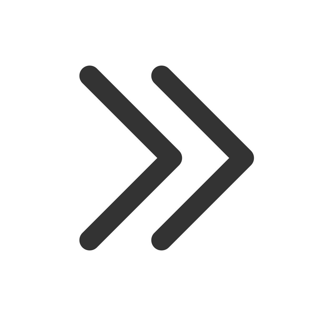 right double arrow icon