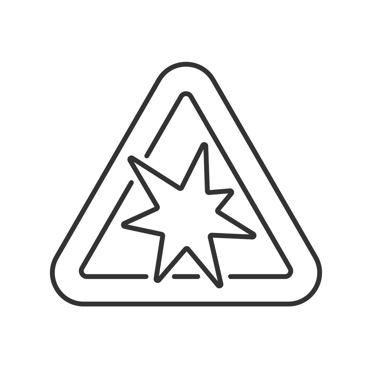 risk of explosion icon