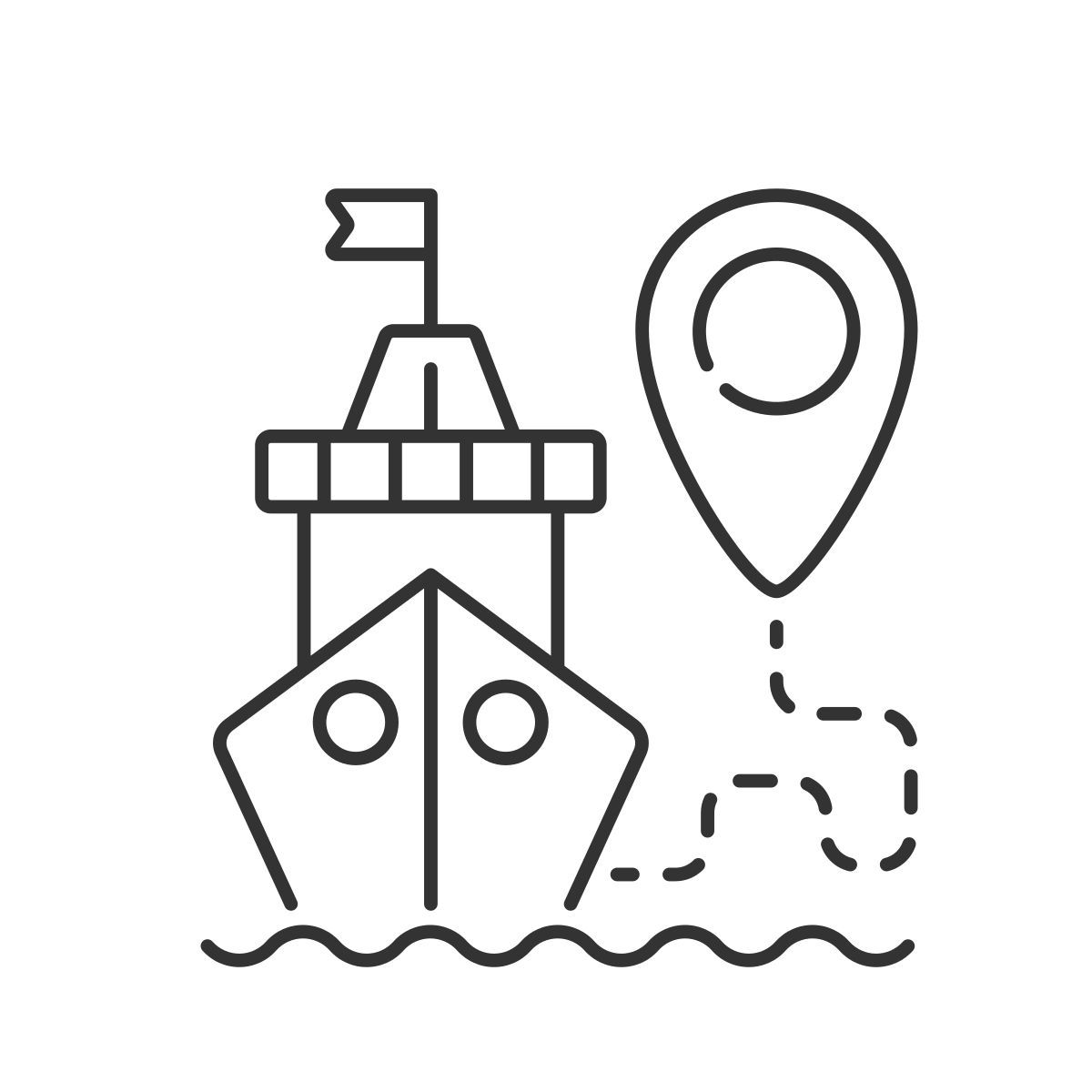 ship tracking icon