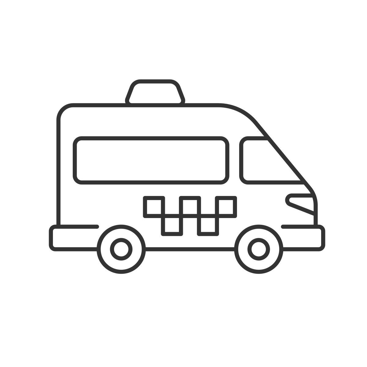 shuttle buses icon
