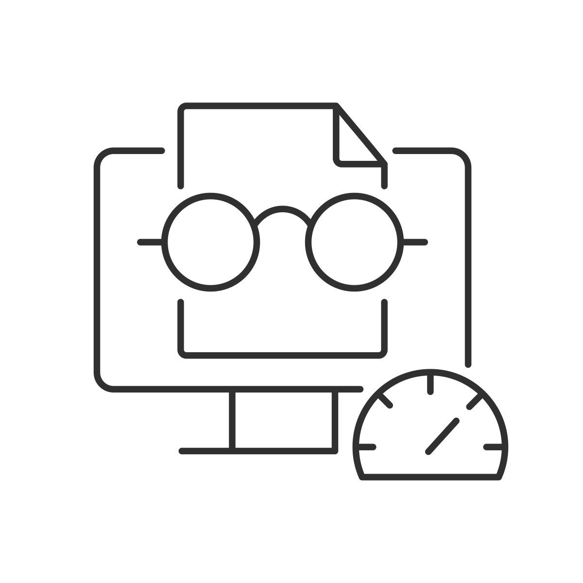 speed reading icon