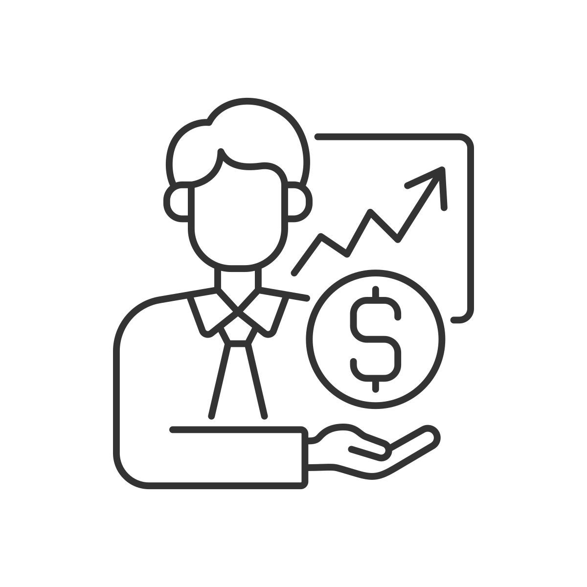 sponsorship broker icon