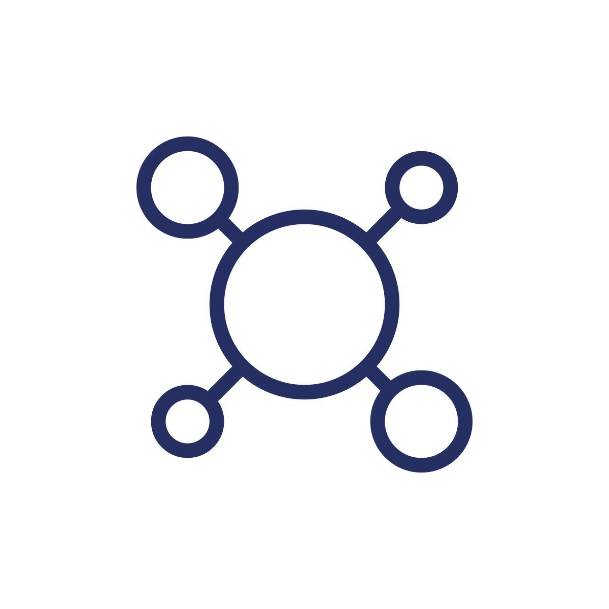 structure of molecules icon