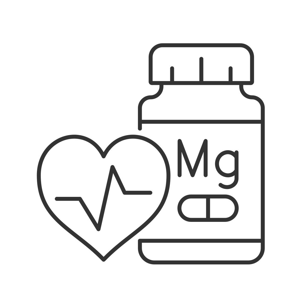 supplements for heart icon