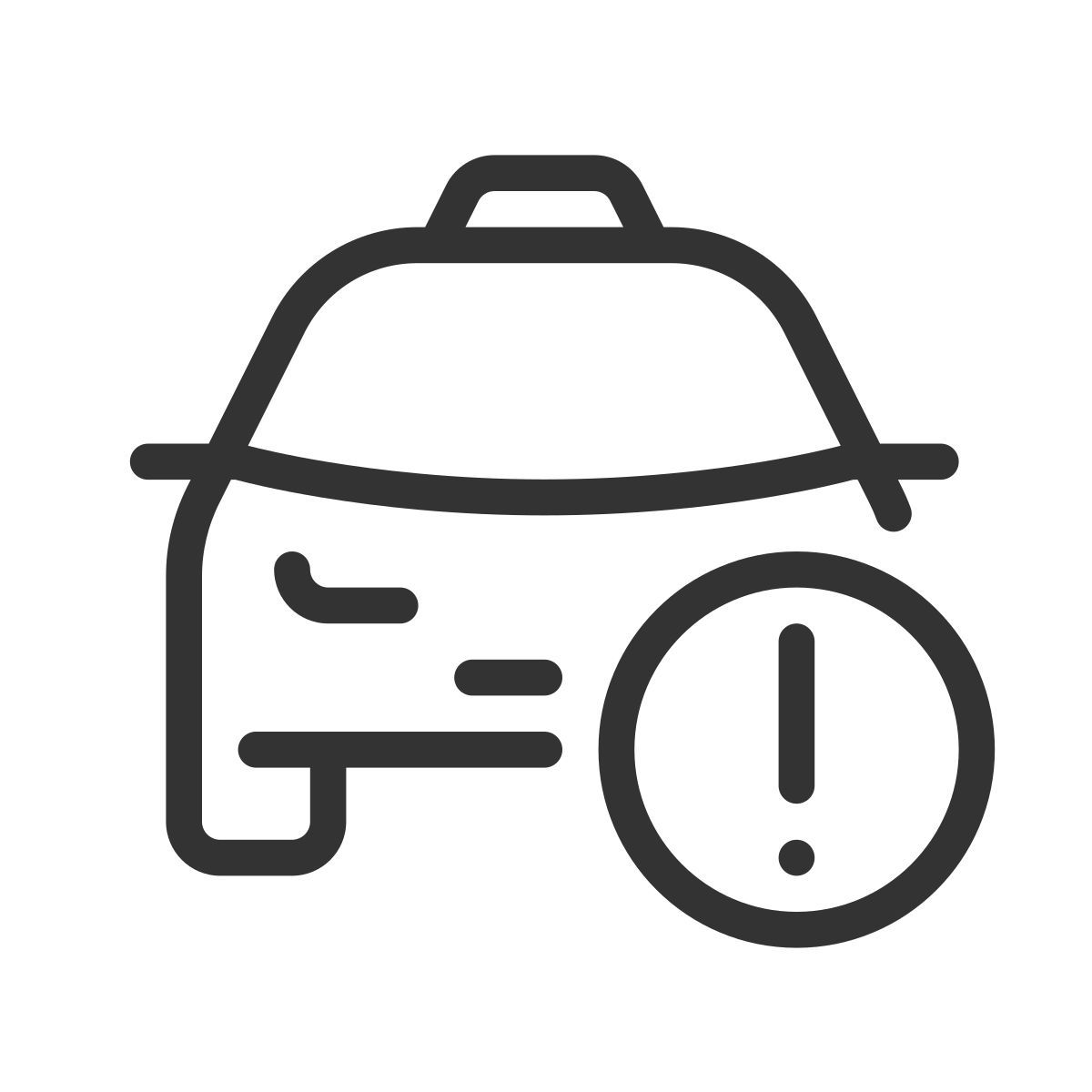 taxi service notification icon