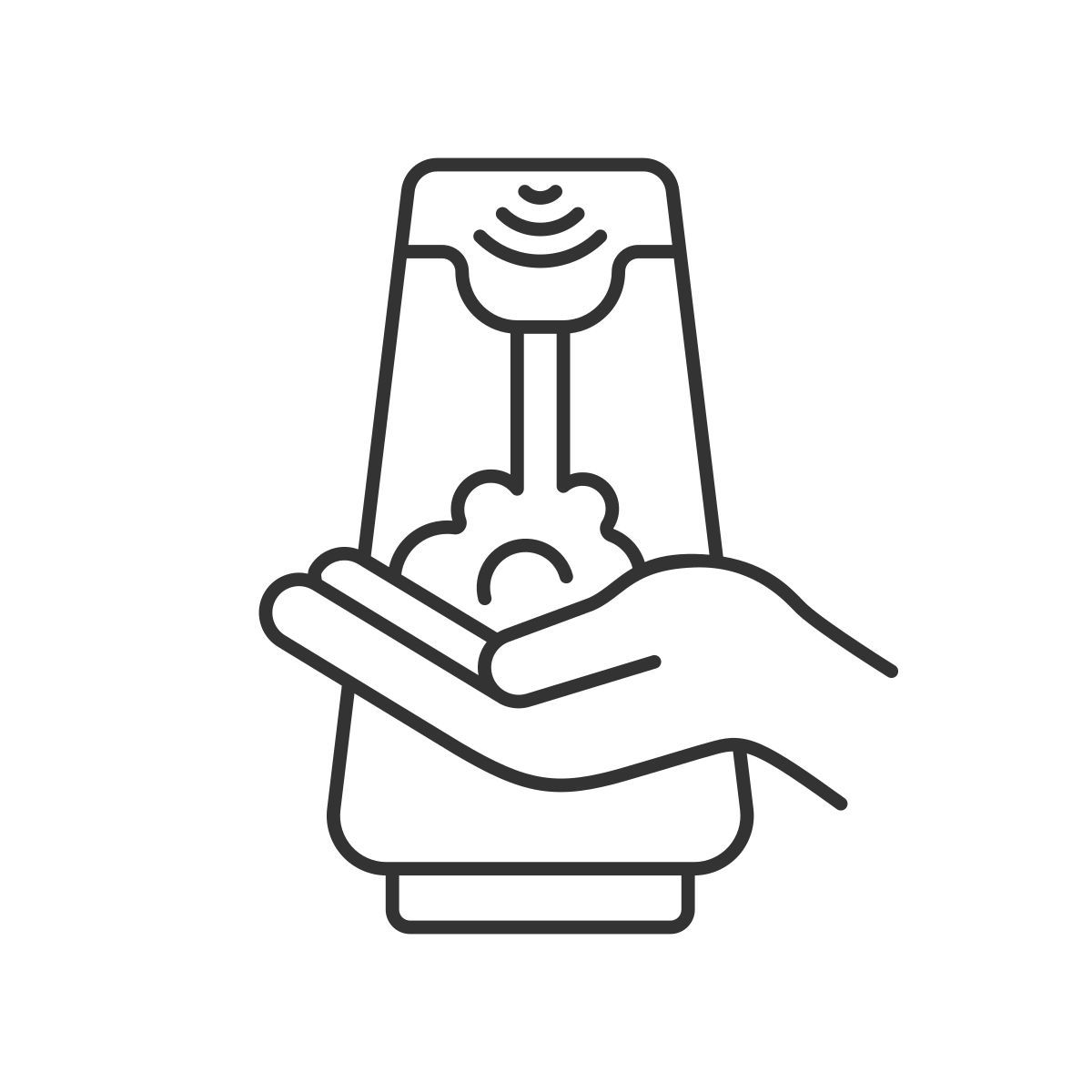 touchless soap dispenser icon