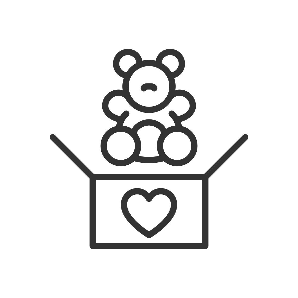 toys donation icon