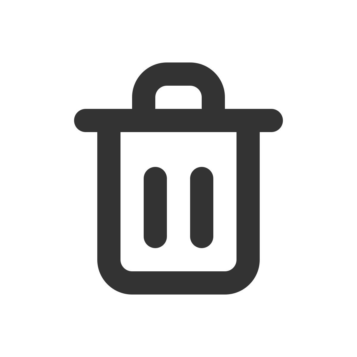 trash bin icon