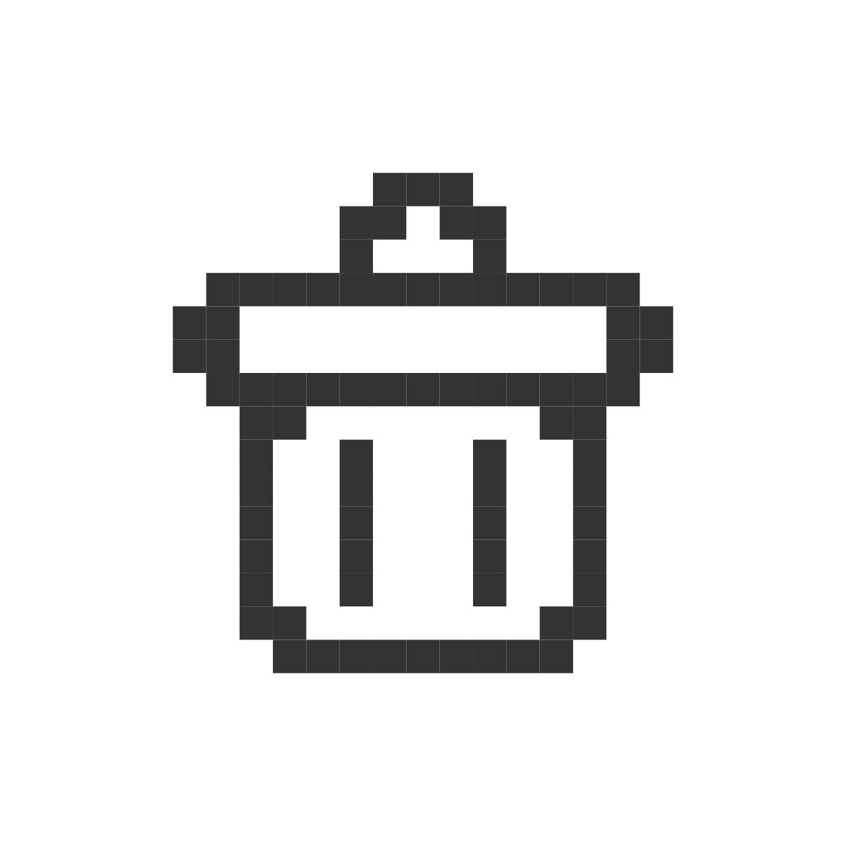 trash bin icon