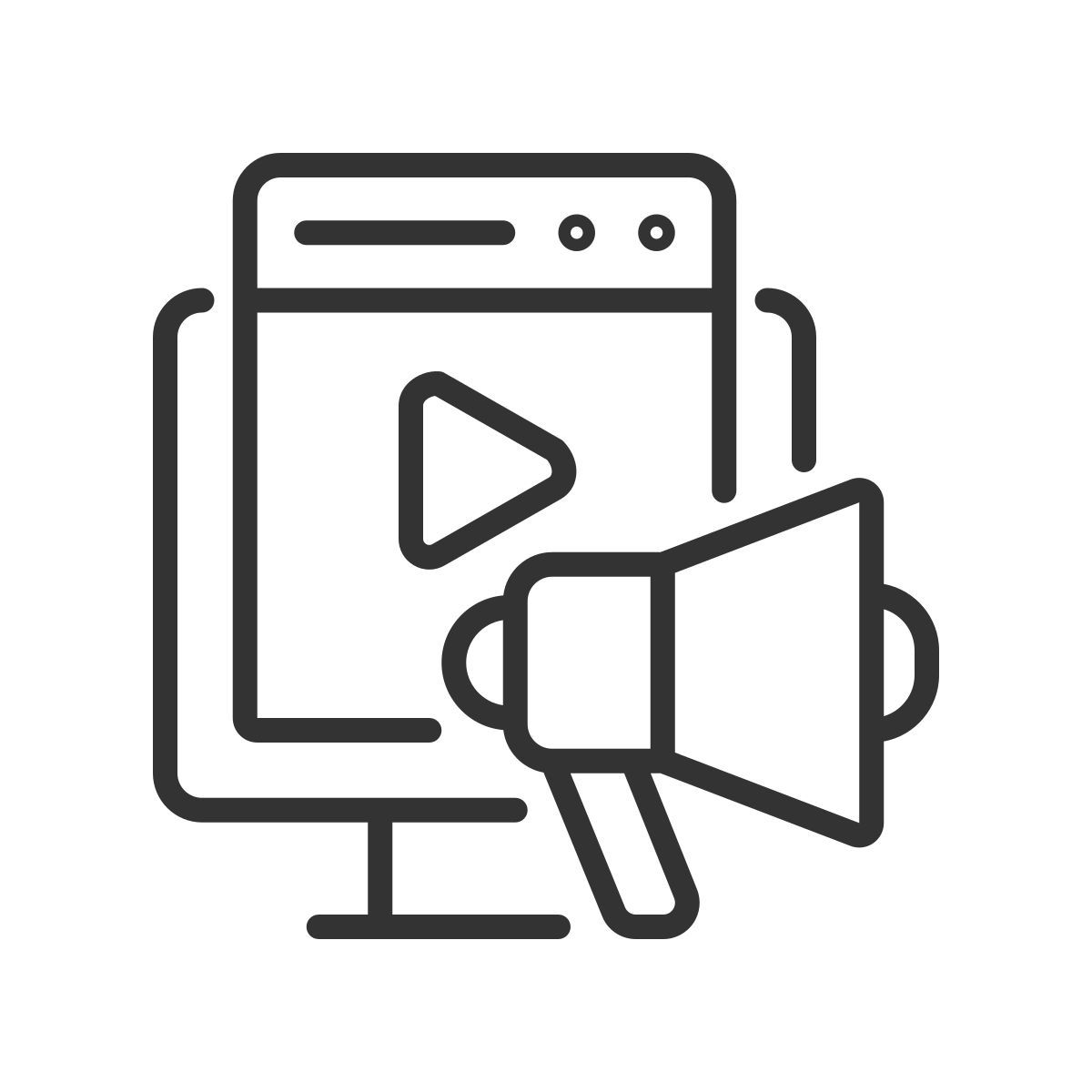 video marketing icon