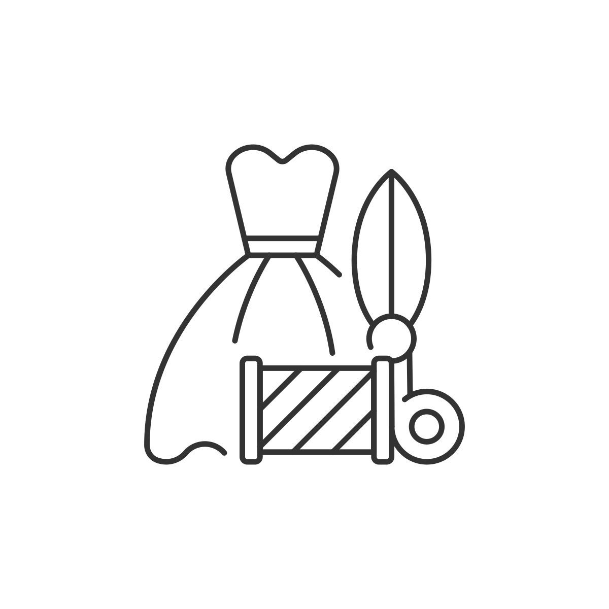 wedding and prom gown alterations icon