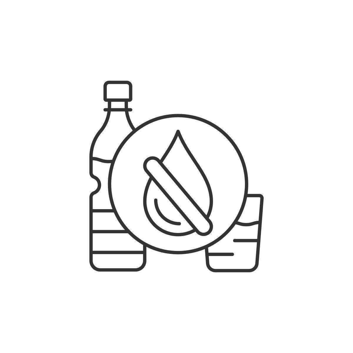 no drinking icon