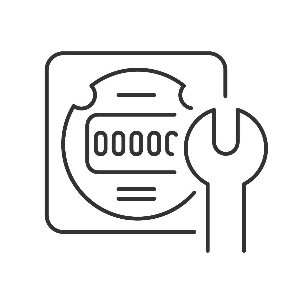 counter repair icon