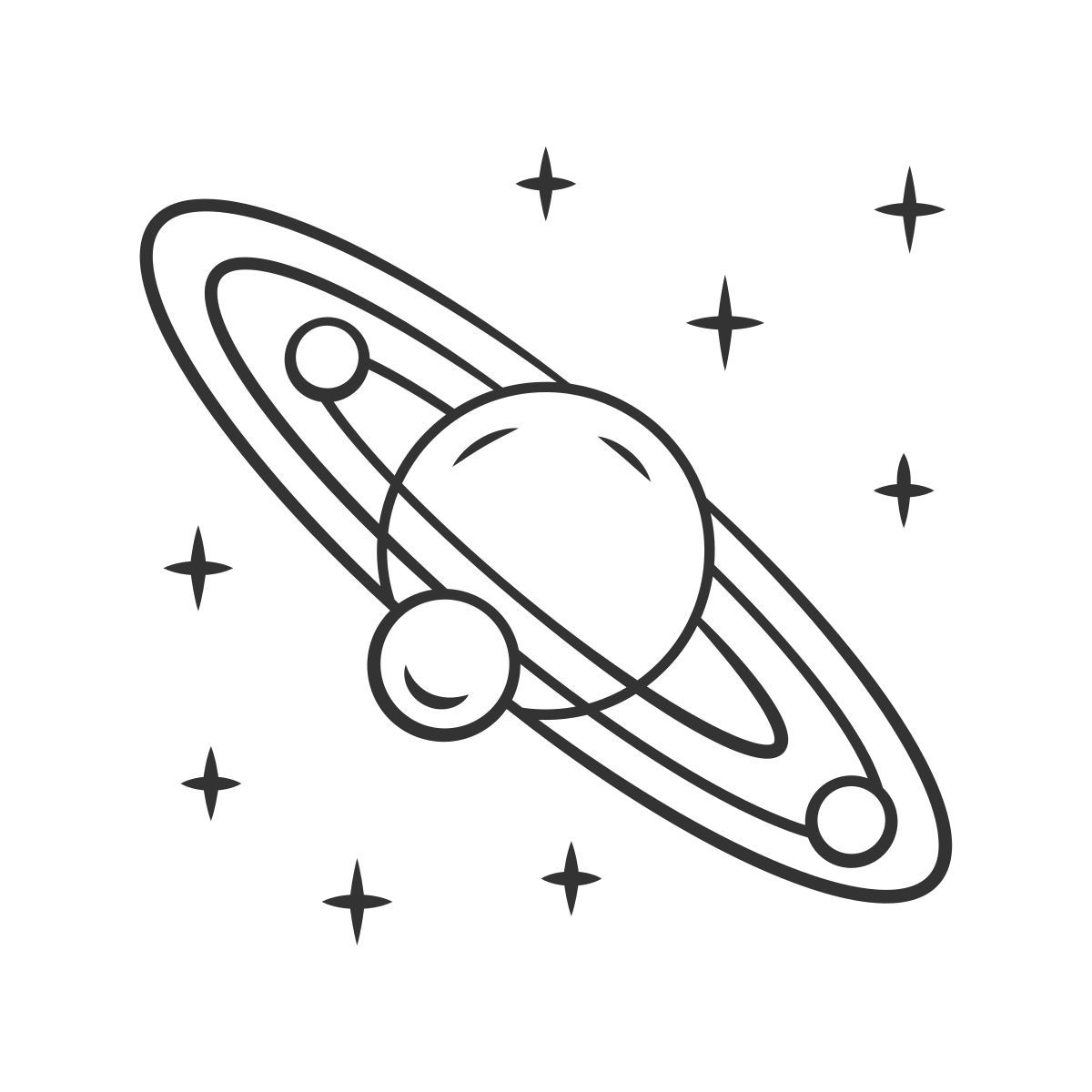 exploration spatiale icon