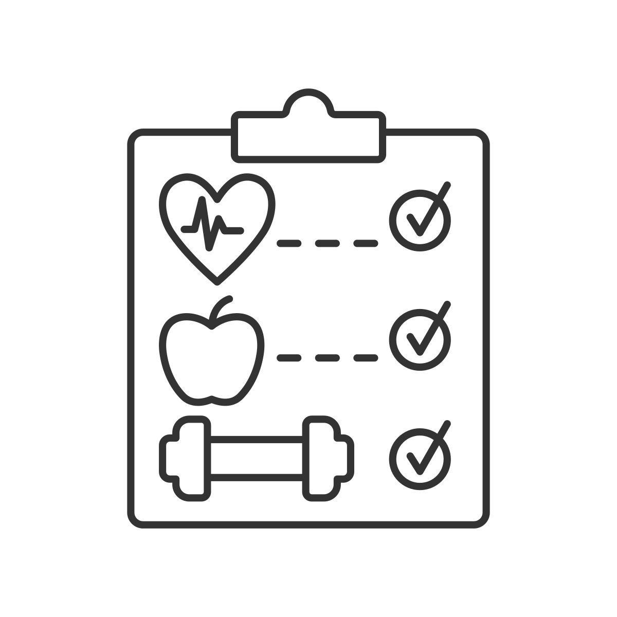fitness plan icon