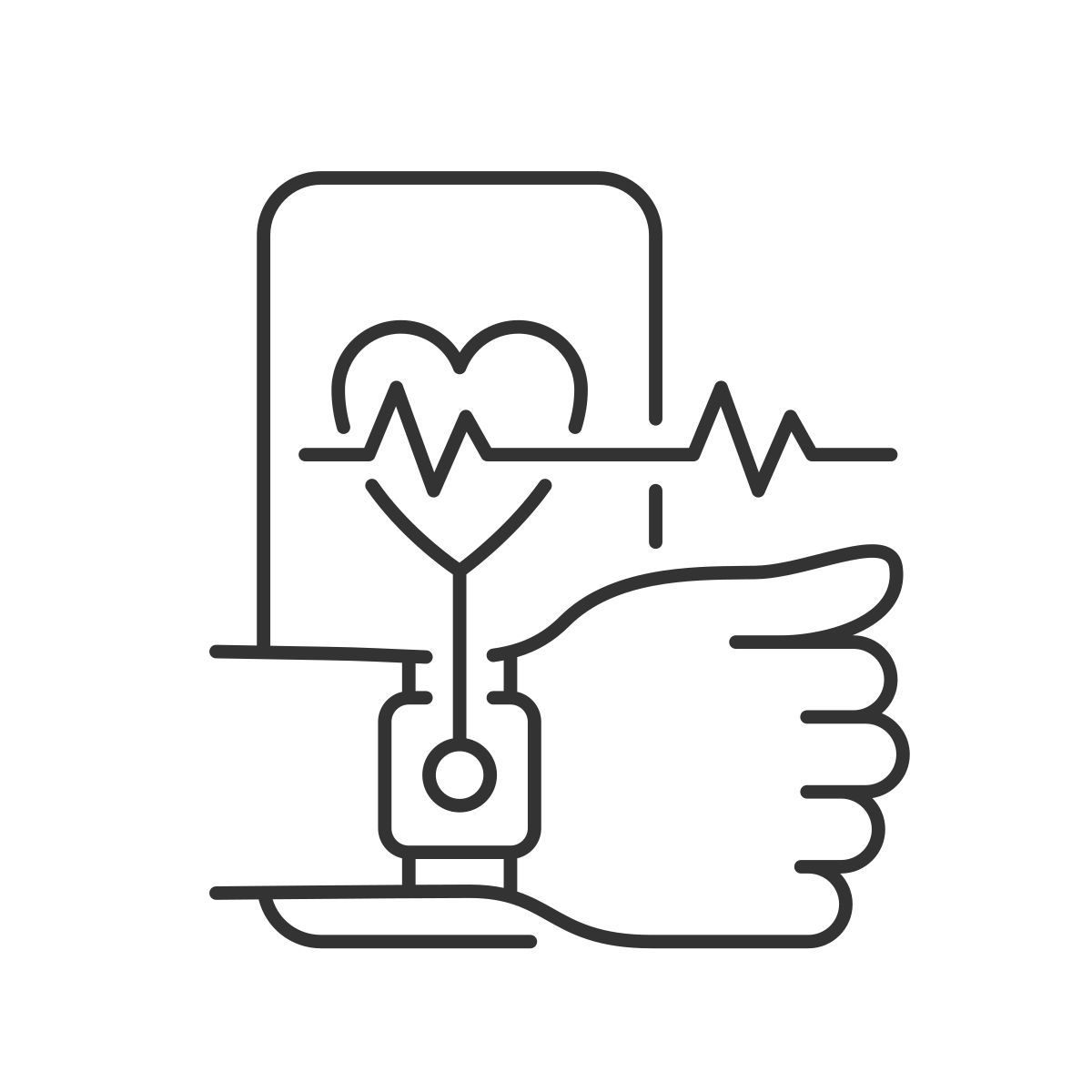 heart rate tracker icon