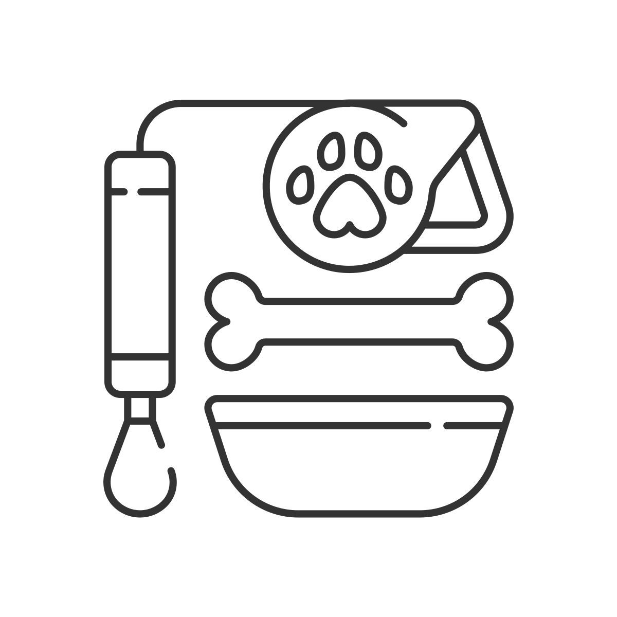 pet accessories icon