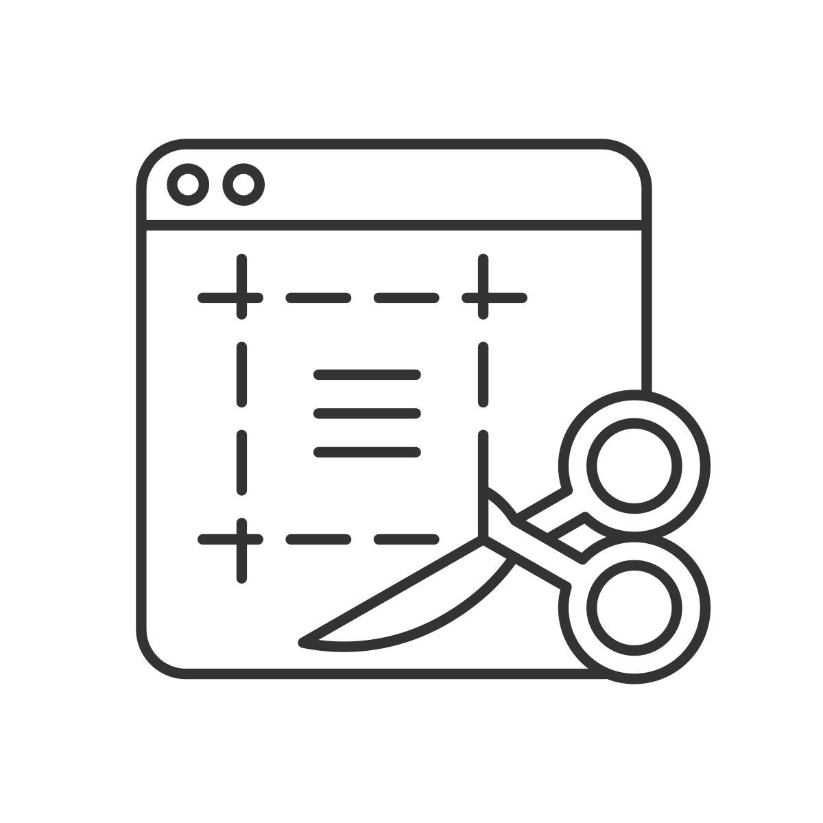 scissors icon