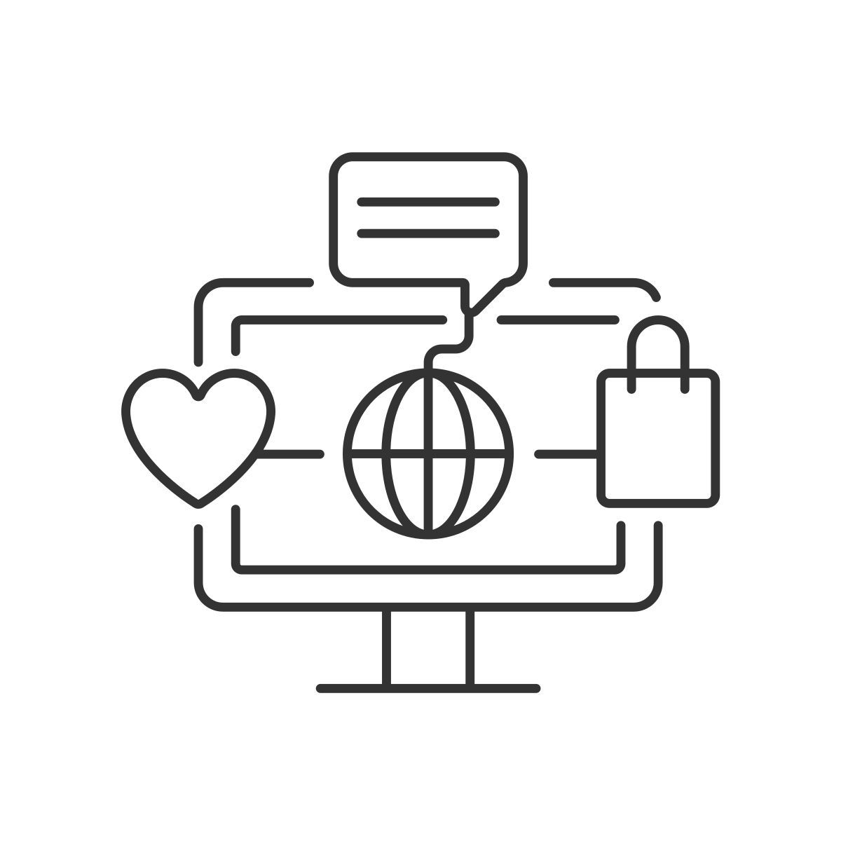 online shopping icon