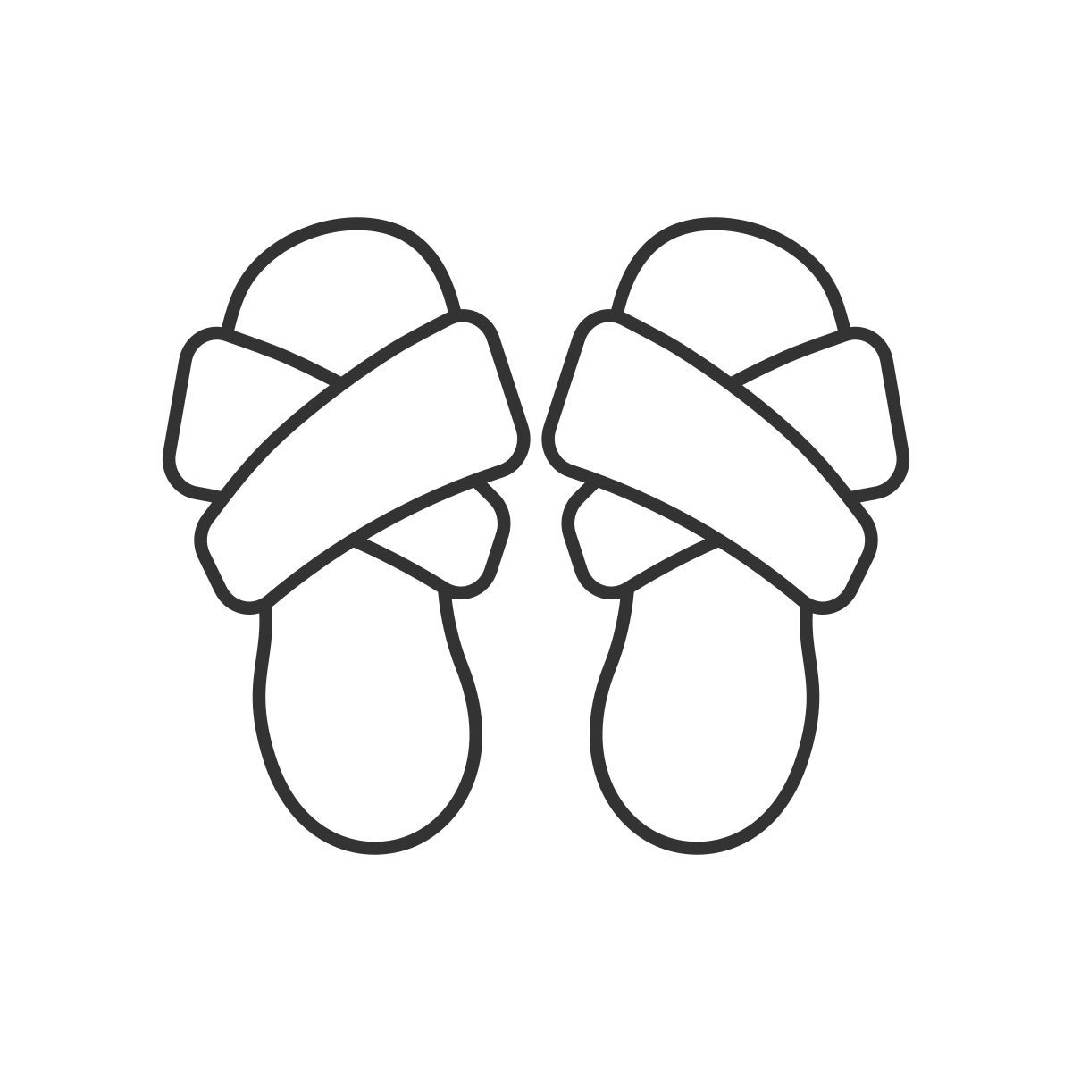 slippers icon
