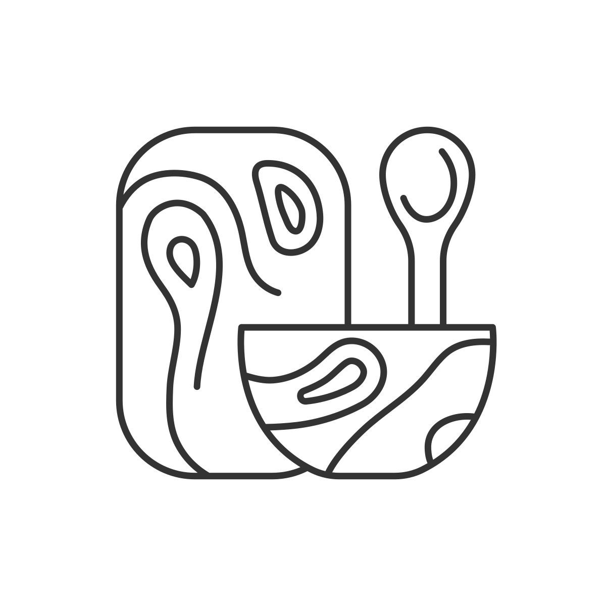 handmade crockery icon