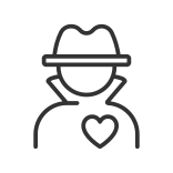 external Anonymous-donation-pixel-perfect-linear-icon-donation-linear-outline-icons-papa-vector icon