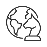 external Geopolitics-globe-linear-outline-icons-papa-vector icon