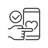 external Mobile-donation-pixel-perfect-linear-icon-donation-linear-outline-icons-papa-vector icon