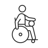 external Rugby-paralympic-games-linear-outline-icons-papa-vector icon