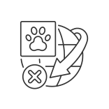 external Shipping-Restriction-international-shipping-linear-outline-icons-papa-vector icon