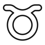 external Taurus-zodiac-signs-linear-outline-icons-papa-vector-2 icon