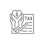 external Tax-Reduction-small-business-incentives-linear-outline-icons-papa-vector icon