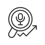 external Voice-Marketing-feedback-and-marketing-linear-outline-icons-papa-vector icon