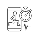 external app-online-fitness-linear-outline-linear-outline-icons-papa-vector icon