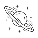 external astrology-astronomy-linear-outline-linear-outline-icons-papa-vector icon