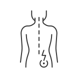 external back-health-back-and-posture-problems-icons-linear-outline-filled-color-icons-papa-vector-5 icon