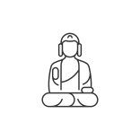 external buddha-taiwan-icons-linear-outline-linear-outline-icons-papa-vector icon